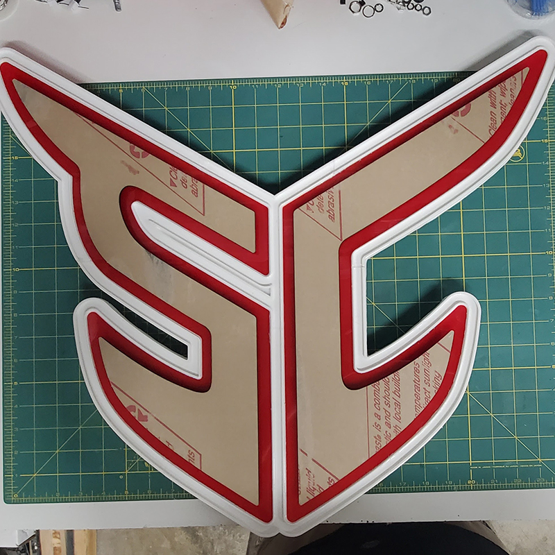 acrylic sign